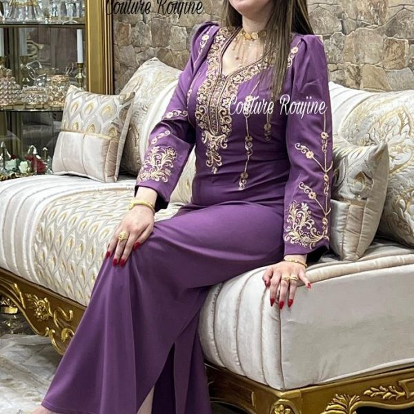 فستان منار - بنفسجي