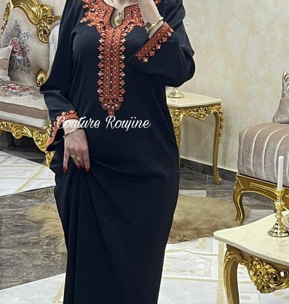 فستان هدى - أسود