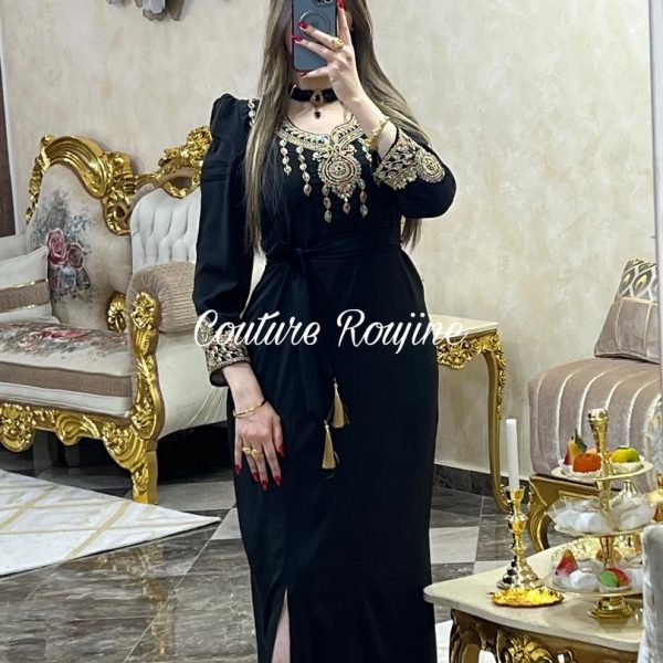 فستان ريما - أسود