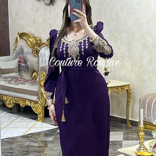 فستان ريما - بنفسجي
