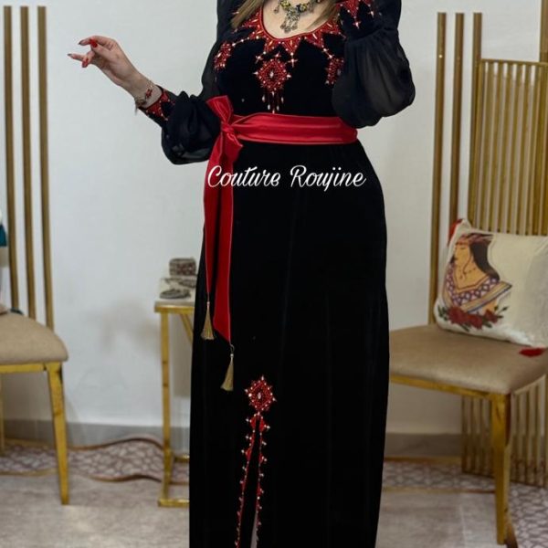 فستان ايناس – أسود