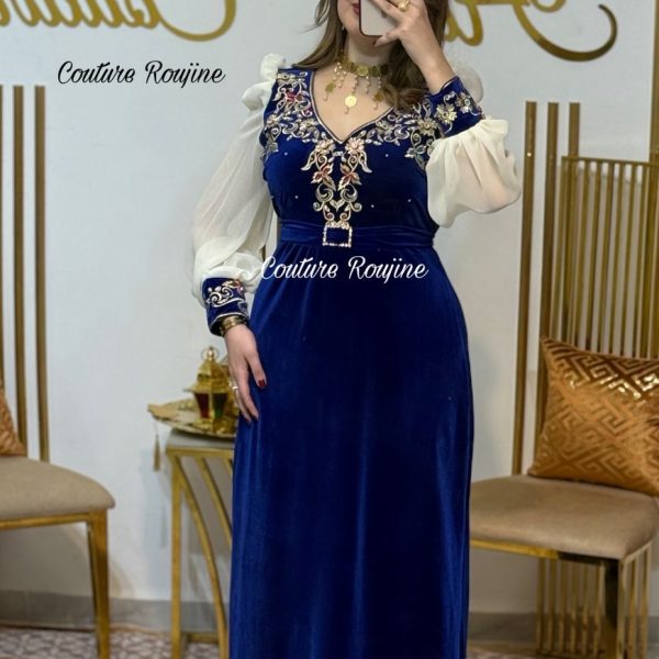 فستان مسك – أزرق