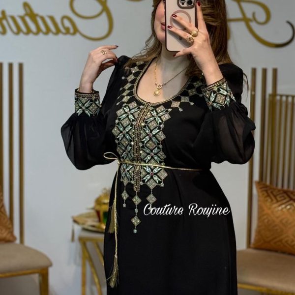 فستان ريم – أسود
