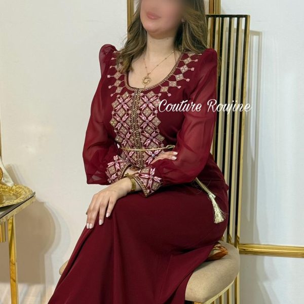 فستان ريم – أحمر