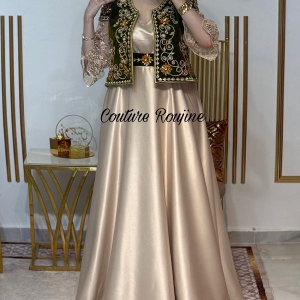 فستان Soltana – أخضر