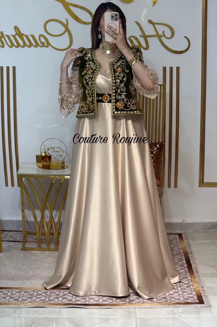 فستان Soltana – أخضر
