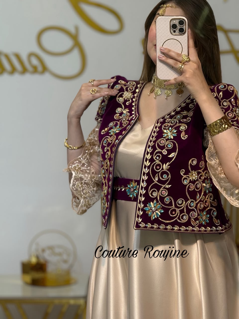 فستان Soltana – بنفسجي